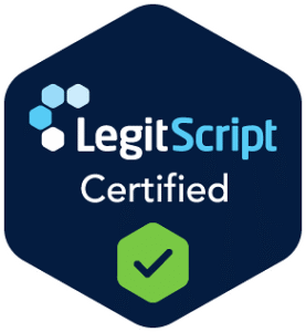LegitScript Certified logo